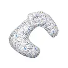 Cover Multicolor OEM Custom Print Logo Nursing Pillow Cover
