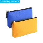 Pen Case Custom School Mesh Velvet Canvas Clear PVC Polyester Leather Pencil Pouch Pen Case Stationery Bags