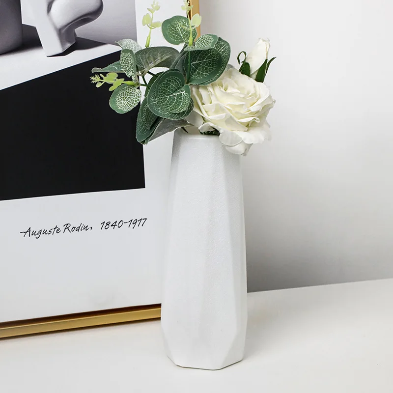 MB1 MB1 Nordic Decoration Home Plastic Flower Vase Minimalist Decoration Mini Plastic Vase Living Room Decoration Accessories