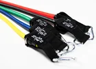 11 Band Bands Fitness Bands Set 11 Piece Resistance Band Tpe Tube Fitness Bands 1200mm Custom Printed Power Band