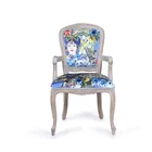 Living Room Luxury Chairs Antique Style Restaurant Living Room Furniture Luxury Design Velvet Dinning Chairs