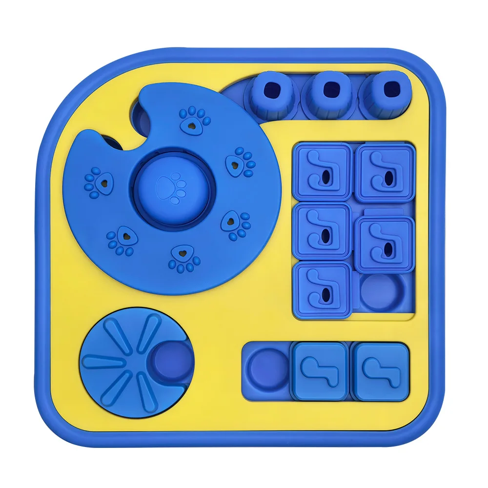 New Pet Puzzle Toy Interactive Treat Hiding Snuffle Toy Improves IQ and Relieves Boredom for Dogs and Cats Pet Products factory