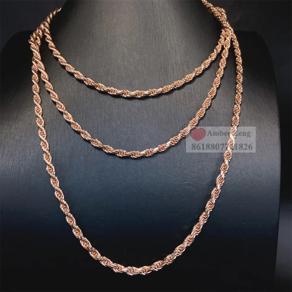 Gold Rope Chain 14k,Mens Rope Chain 