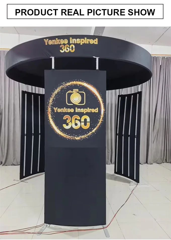 360 Overhead Photobooth Backdrop Display Stand for Decoration with RGB Light H0a345fd0a5884b5fa1b21ce7dd74a0dci