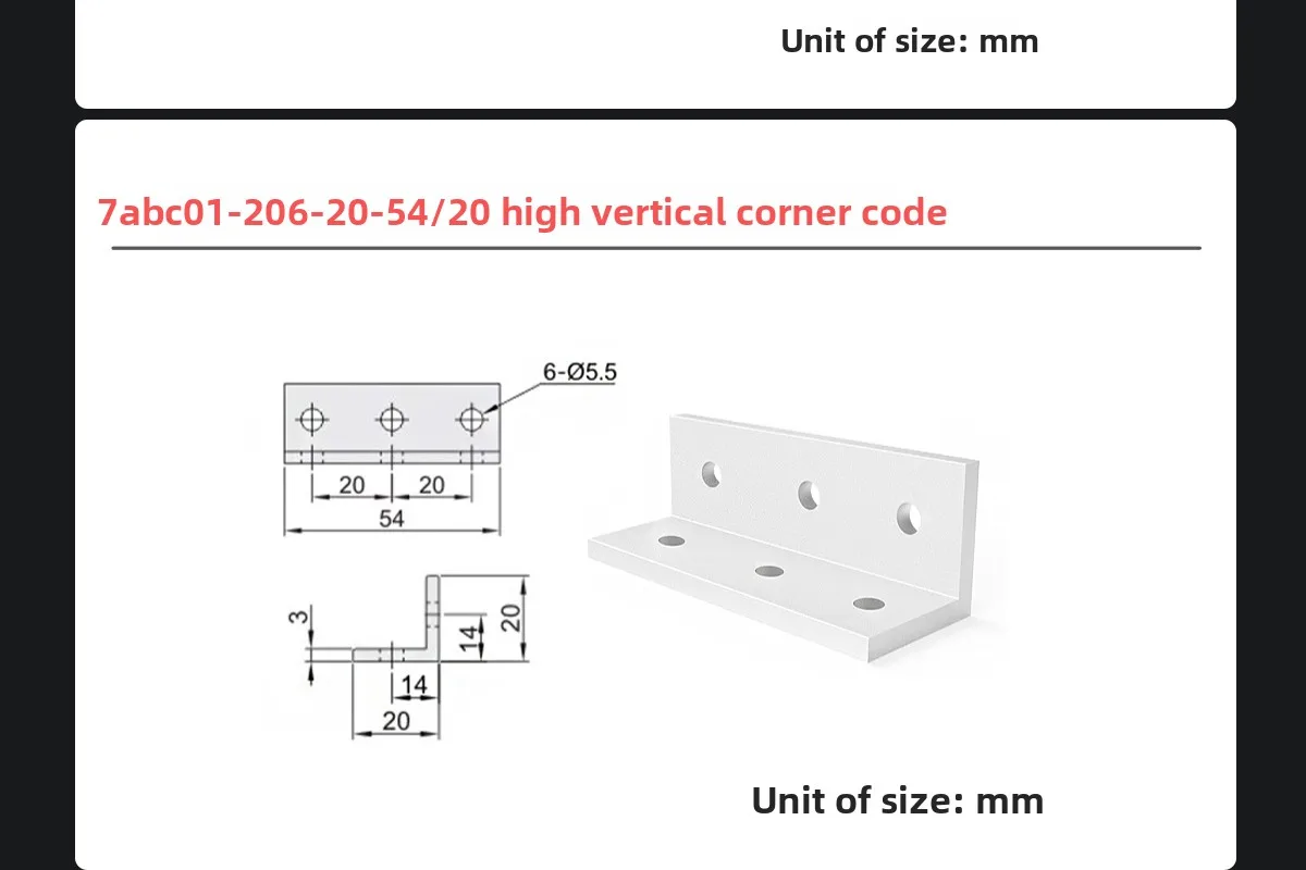 90 Degree Aluminum Profile Accessories Connection Bracket High Extrusion Angle Piece 20/30/45 Code Industrial Fixing Fasteners factory
