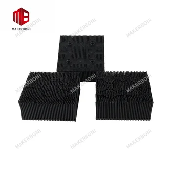 Cutting Machine Parts 101.5*101.5*40.64(mm) Round Feet Bristle For Gerber GTXL S91