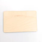 Printed Card Factory Customize Printed Wooden Contactless Smart Card Clamshell Thick Key Card