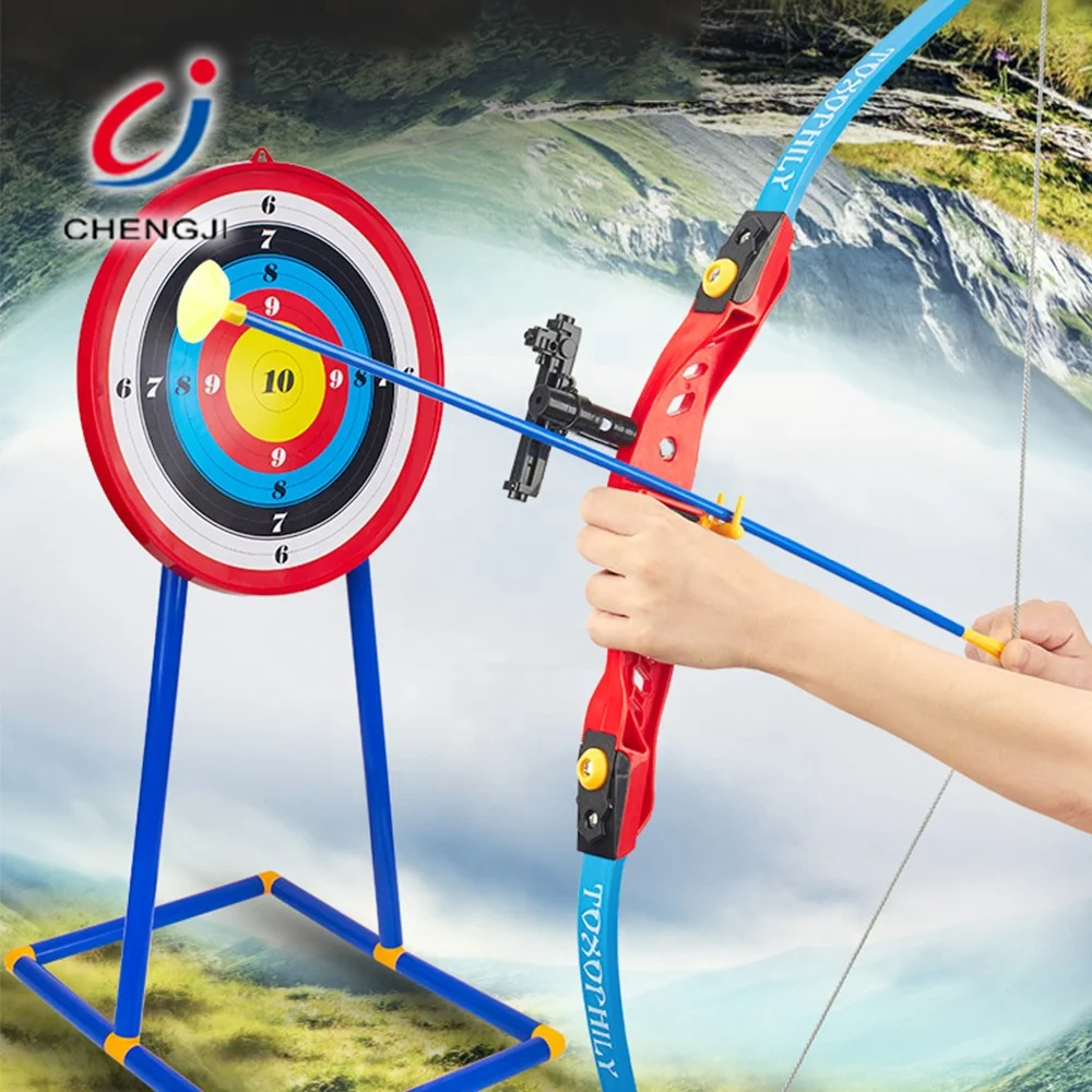 China cheap sport game bow arrow toy set archery children bow and arrow archery for sale