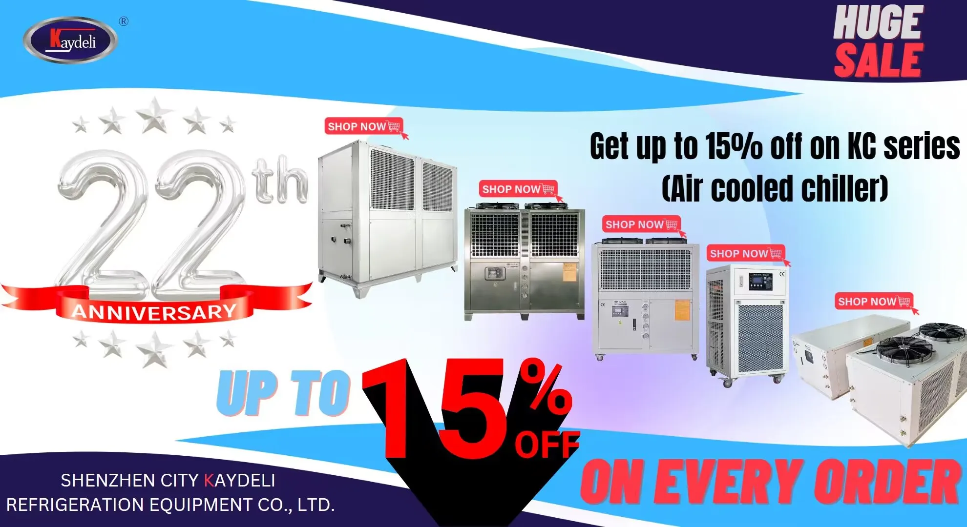 Water Air Cooled Chiller, 5Hp, 380v, 220V - detail 2