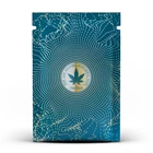 Sachet Foil Custom Printed Plastic Packaging Sachet 3 Side Heat Seal Aluminum Foil Bag