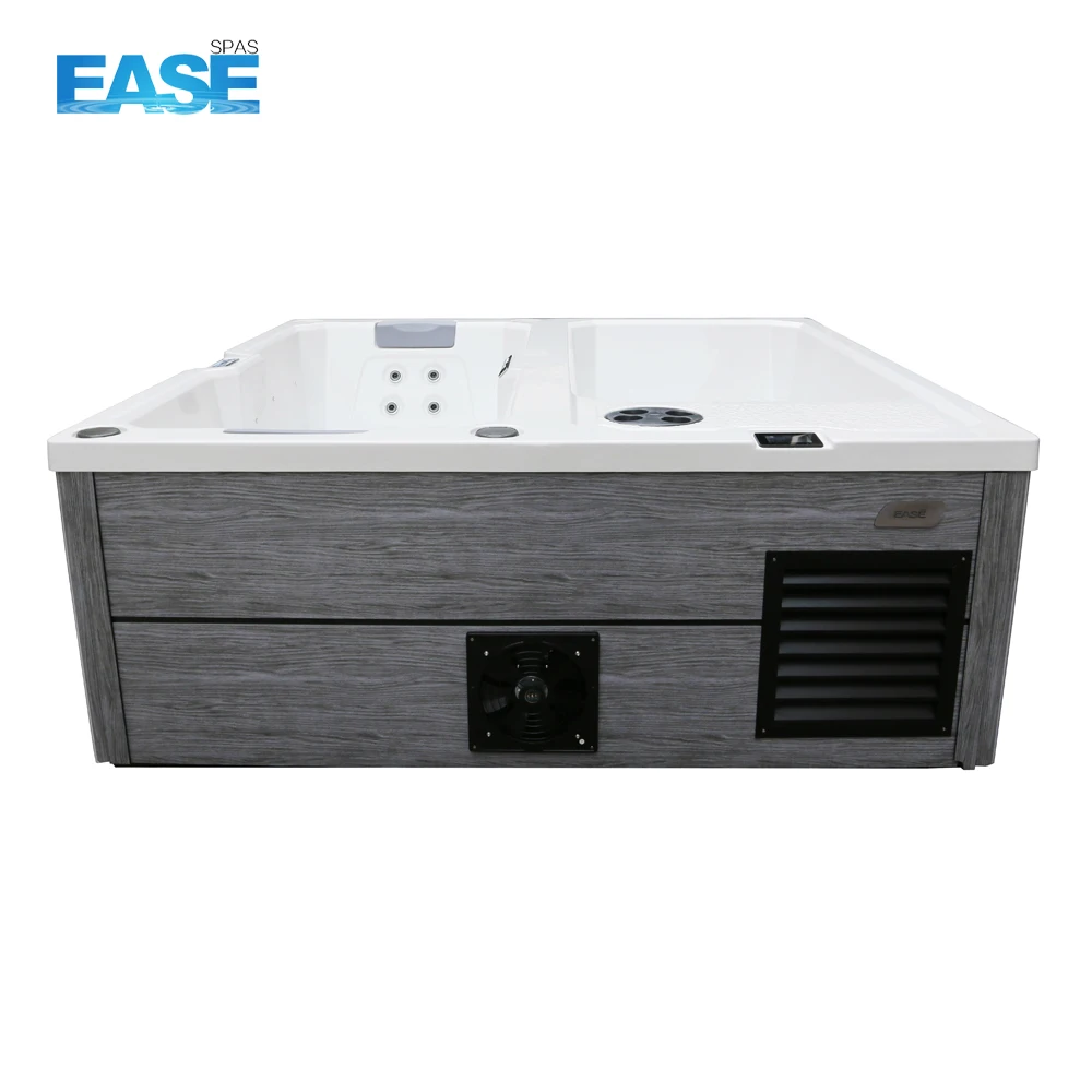 Modern Hydrotherapy Tub with 5 Years Warranty 4 Person Capacity and 1300L Water Capacity