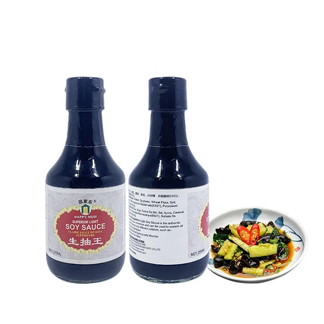 light soy sauce,dark soy sauce new style wholesale chinese low sodium happy mum light soy sauce