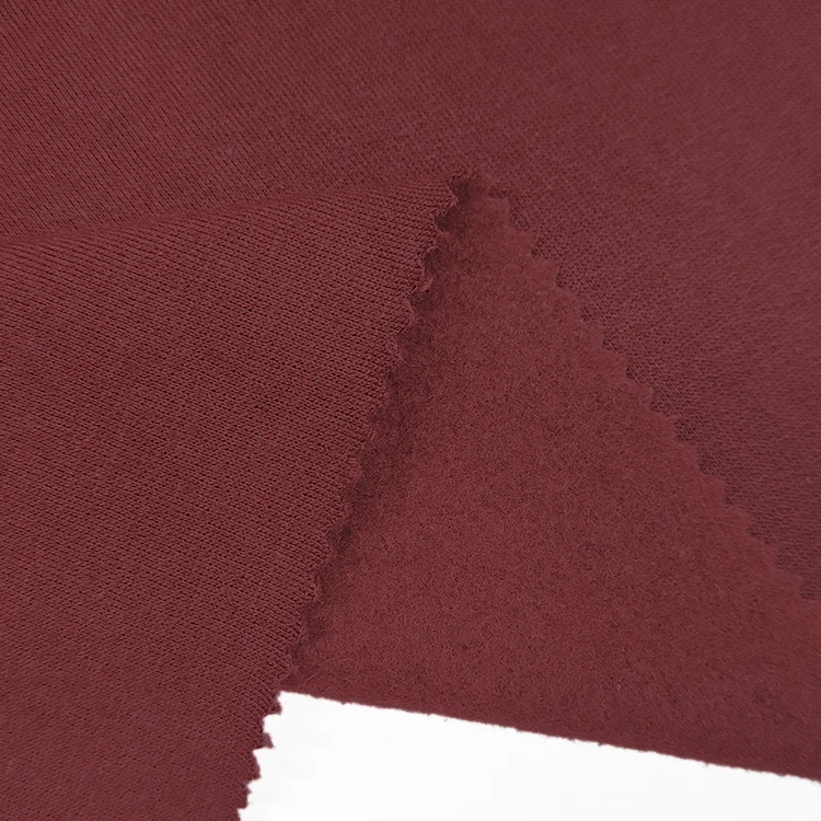 Factory Wholesale Knit Tubular Fleece Fabric Poly Cotton Material Terry Fabric for Hoodie supplier