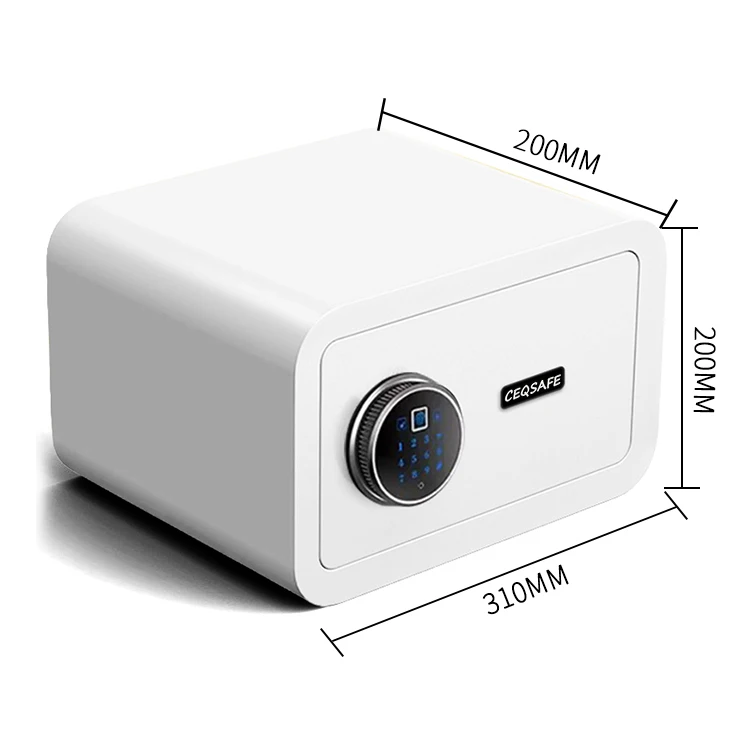 product ceqsafe small electronic mini office home safe fingerprint money deposit box safety mini safe574-4
