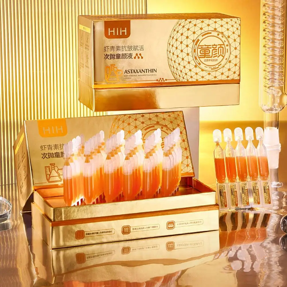 Astaxanthin Anti Aging Face Serum Restore Skin Brightening Skin 1.5ml