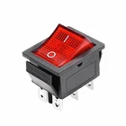 Rocker Switch 12v KCD4-202N T125 Rocker Switch Red 12v Rocker Switch