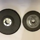 Cover Disc Flap Wheel Cheap Flap Wheel With Metal Cover Customized Durable Flap Disc