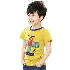 Boys Custom Kids Boys 100% Cotton Short Sleeve T-shirt Children's Cartoon T Shirt Boys And Girls