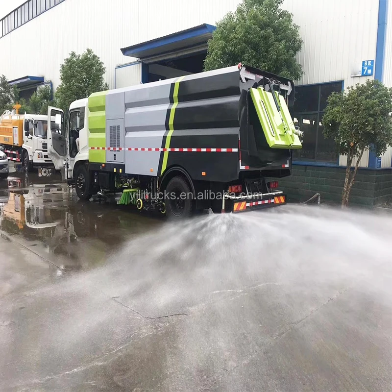 sweeper cleaning truck (3)