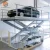 scissor car parking lift hydraulic stationary car scissor lift underground garage double deck car lift