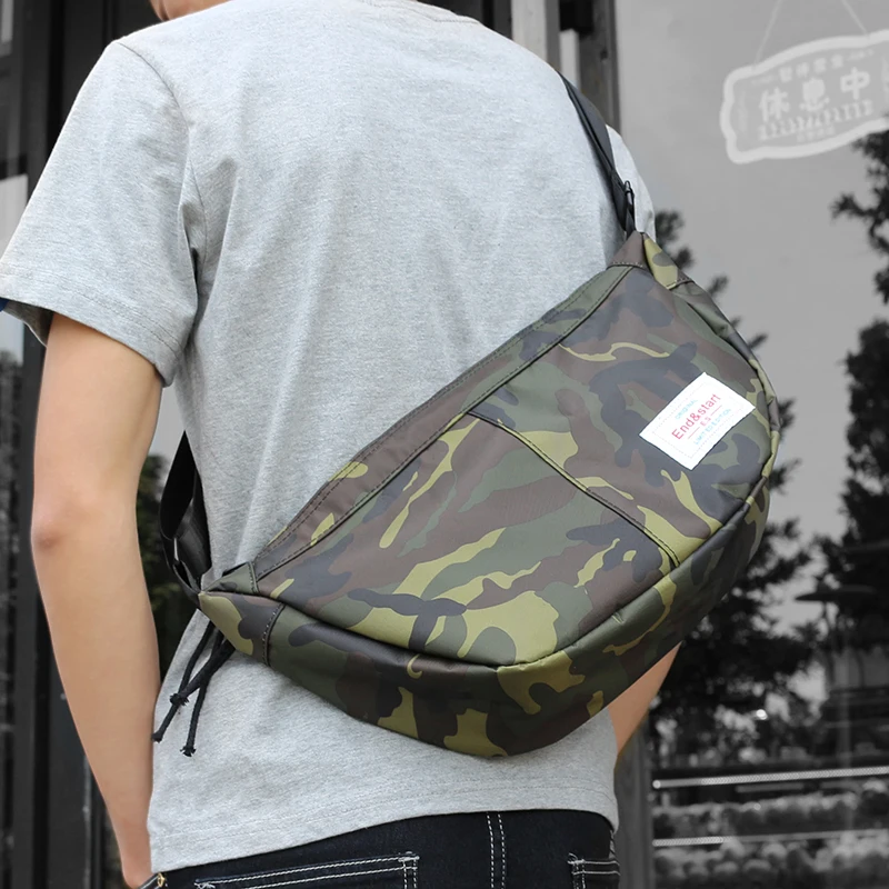 Wholesale new camouflage men bag cross-body bag men single shoulder backpack outdoor sports bag