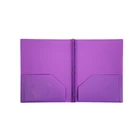 Plastic Folder Folder 3 Prong Folder Dongguan Factory Wholesale A4 PP Plastic 2 Pocket 3 Prongs File Folder