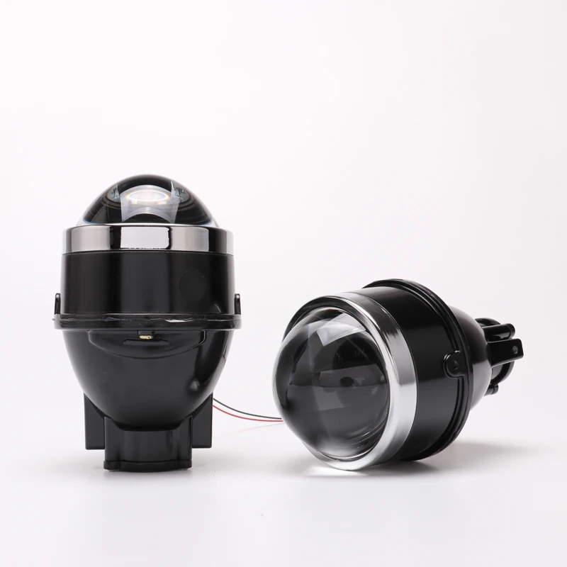 Single Side RP Remarkable Power Fog Light Left or Right Clear Lens Assemblies w/ 55W H11 Halogen Bulbs Universal Lamp FL7175 