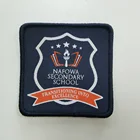 Badges Name Badge Custom Difformity Design Woven Badges Clothing Woven Patches
