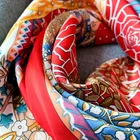 Scarf Fashion Pattern Printed Scarf Scarf High Quality New 90 Printed Silk Scarf Ladies Fashion Pattern Silk Scarf