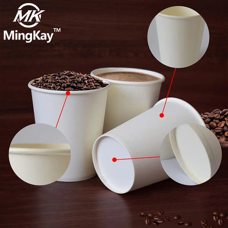 Eco Friendly Disposable 16oz Paper Cups Drink Cups Custom Soda Juice