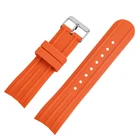 Wrist Straps Watch Silicone Rubber Strap Wholesale Wrist Straps Silicone Custom 22mm Rubber Watch Band