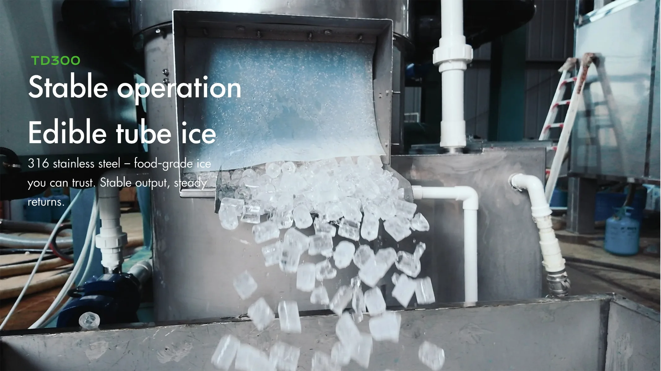 Ice Machine, 30000kg, SUS304, Stainless, Steel - detail 10