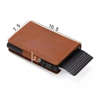 Wallet Airtag Wallet Case RFID Protection Anti Lost Airtag Wallet Holder Credit Card Airtag Wallet Leather