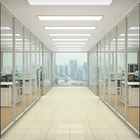 Wall Glass Wall Partition Latest Office Modular Glass Cubicle Clear Glass Partition Wall