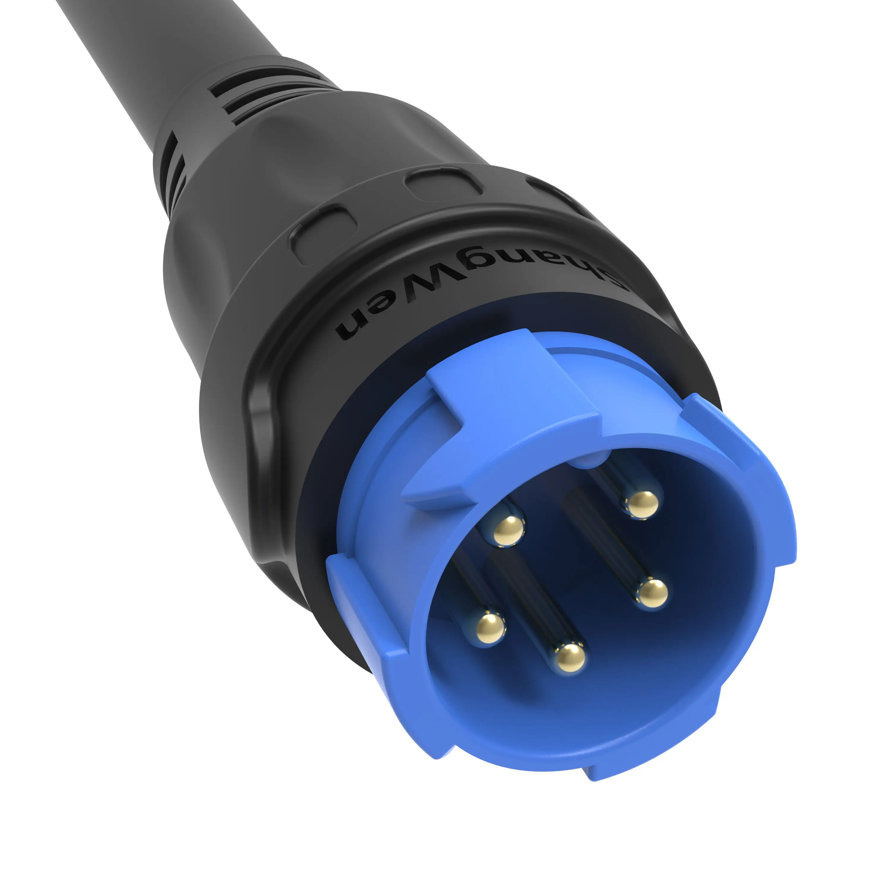 M19 Series Push-pull Self-locking Connection Industrial 5 Pin Female Male Plug Power Connector