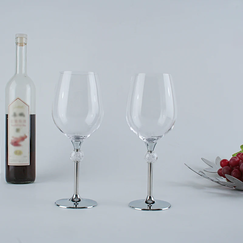 Set of 6 Wine Whiskey Champagne Glass lead-free Crystal Diamond Glass Christmas 