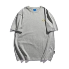 China T-shirt Stock T-shirt 2022 China Customized Logo Elastic 100% Cotton Fabric Absorb Sweat Men T-shirt