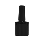 Oval Nail Bottle 8ml 10ml Oval Black Glass Nail Gel Polish Bottle