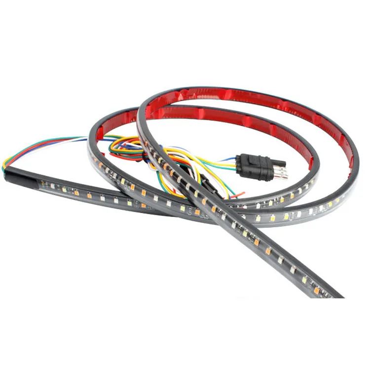 Running Board Lights Amber Turn Signal Lights Side Maker Lighting Bar Strips For Truck Pickup