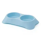 Cat Food Factory New Product Pet Bowl Dog Cat Food Trapezoidal Plastic Pet Feeding Bowls
