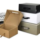 Box Chinese Manufacturer Paper Corrugated Packaging Box Custom Size Carton Packaging Shoe Box