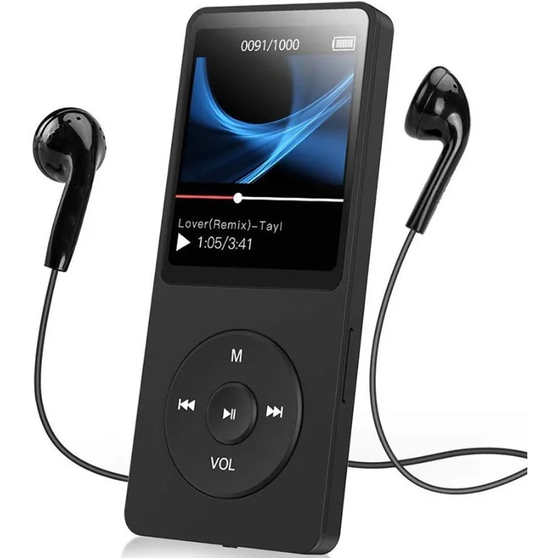 2023 Mp3 Music Player With Lcd Display Buitin Speaker Portable