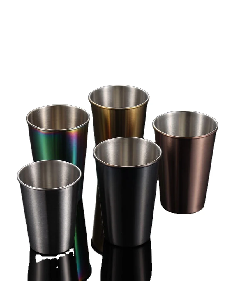 Food Grade SUS304 Stainless Steel Drinking Cup/water Cup/coffee Mug