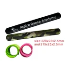 Silicone Siliconesilicone Sedex Factory Silicone Slap Band Colorful Custom Ruler Slap Bracelet/silicone Snap Wristband