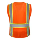 Sports Vest Factory Customized Sports Running Safety Vest High Visibility Safety Belts Reflective Safety Vest