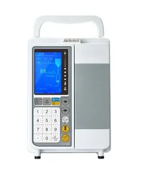 Portable LED screen chemotherapy Animal Peristaltic iv medical syringe infusion pump for hospital