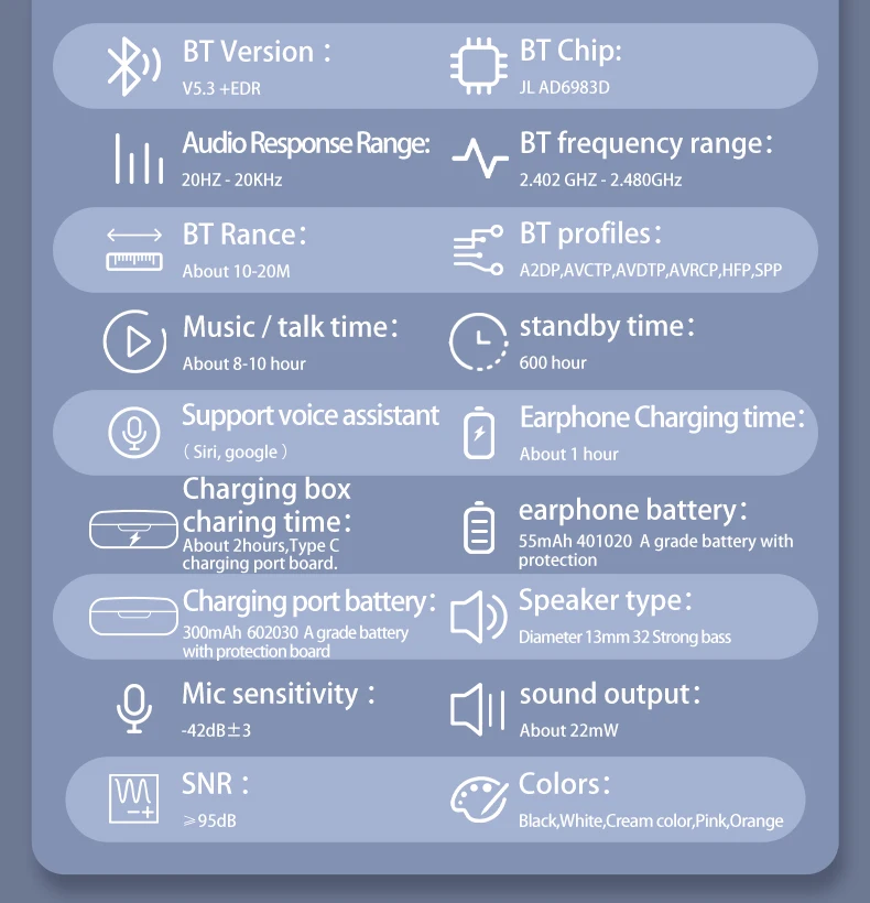 Bone Conduction Headphones Wireless Earbuds - Comfort Open Ear Headphone, Clip On Bluetooth 5.3 Ear Buds, Built-in Microphone HIFI Sound Running - View #8