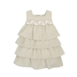 2023 New Arrival Fashion Children's clothing summer short sleeve girl's Party dress Fashion Ruffled Ball Gown for little girls
