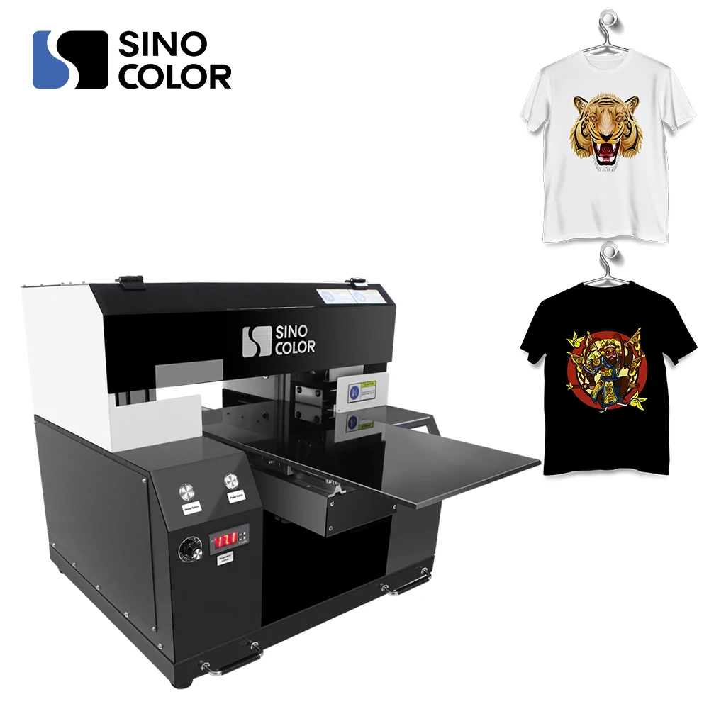 A2 A3 Size Dtg Printer Flatbed T-shirt 