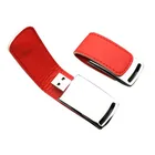 Leather Usb Flash Drive Hot Selling Leather Usb Stick Memory New Metal Usb Flash Drive